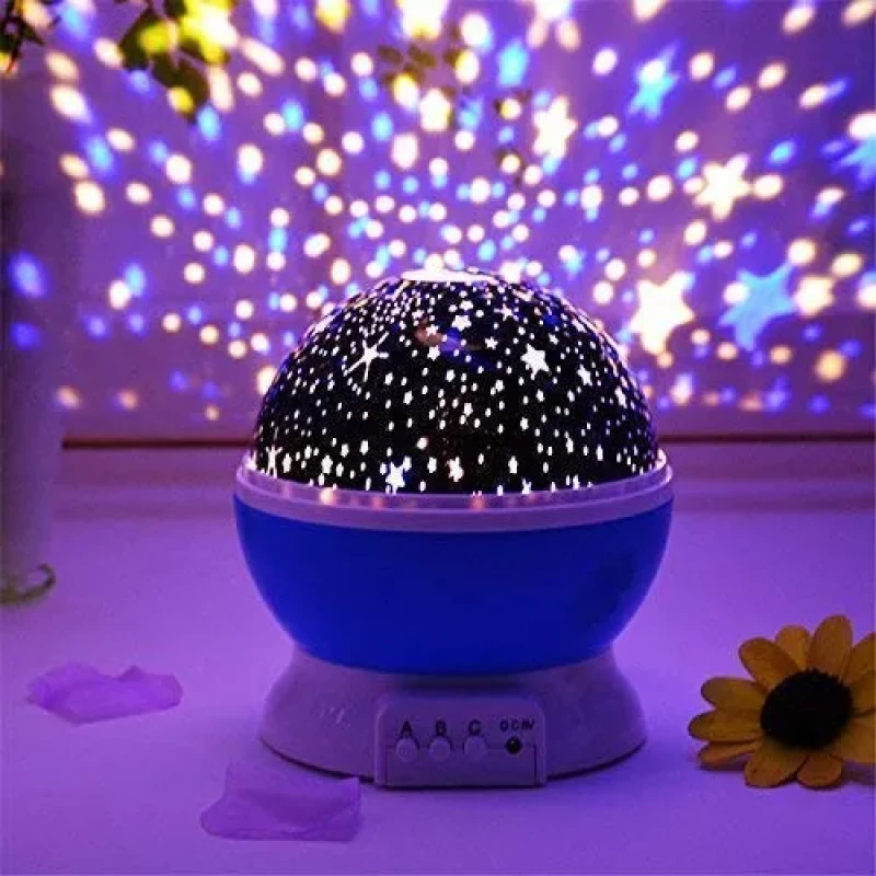 Sky Star Master Rotating 360 Degree Star Master Moon Night Bulb Night Projector